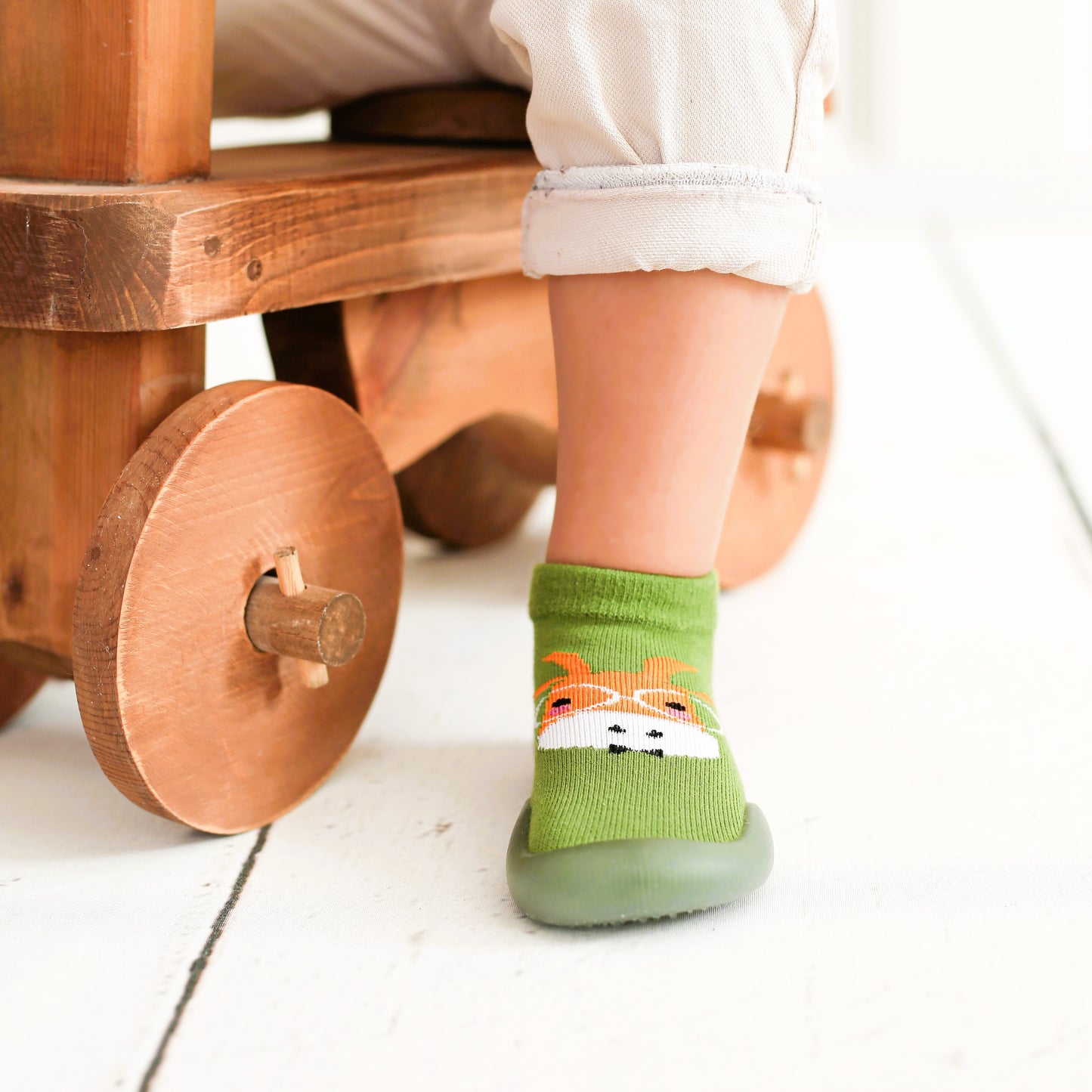 Scarpe calzino per bambini (cervo)