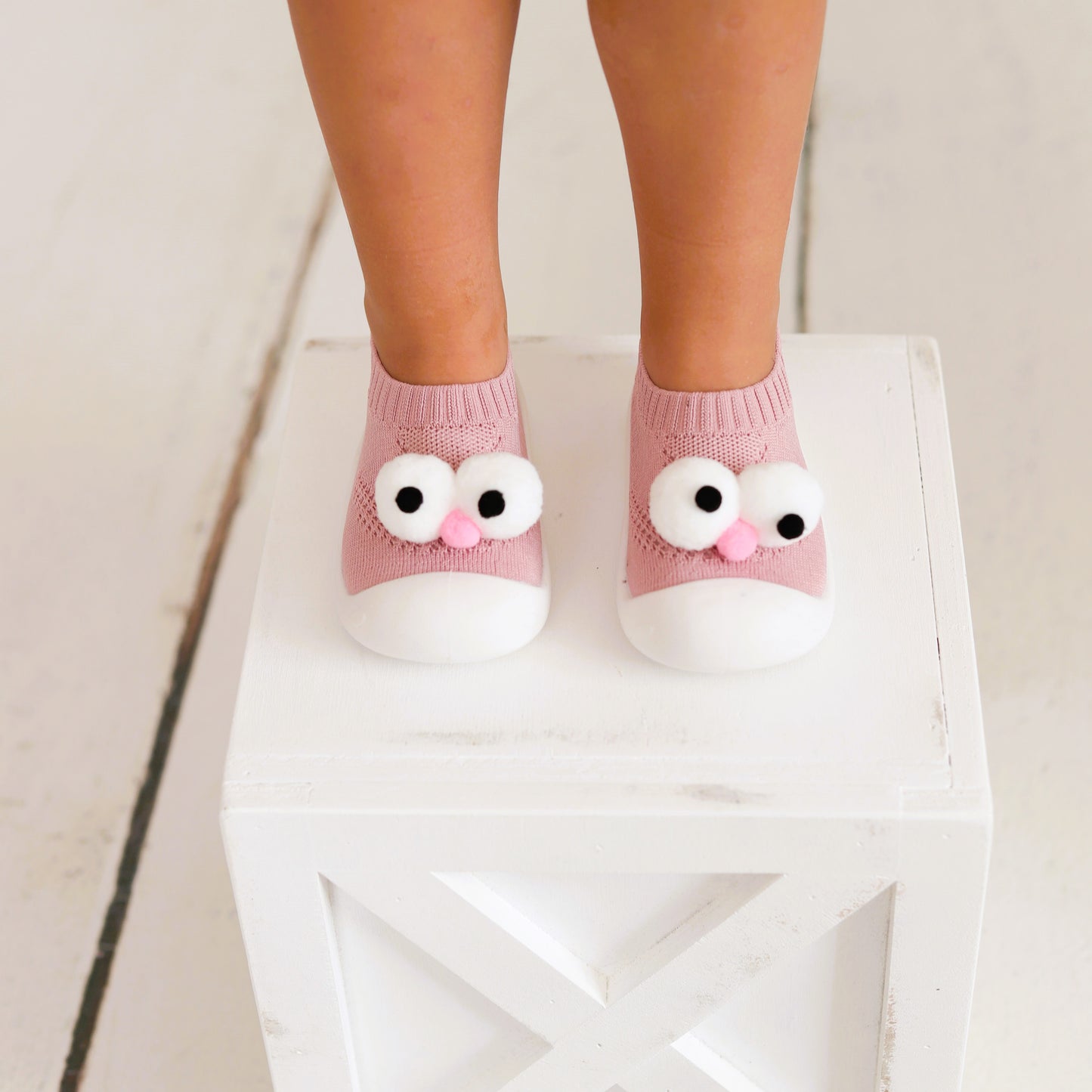 Kinder- Sockenschuhe (Pink Eye)