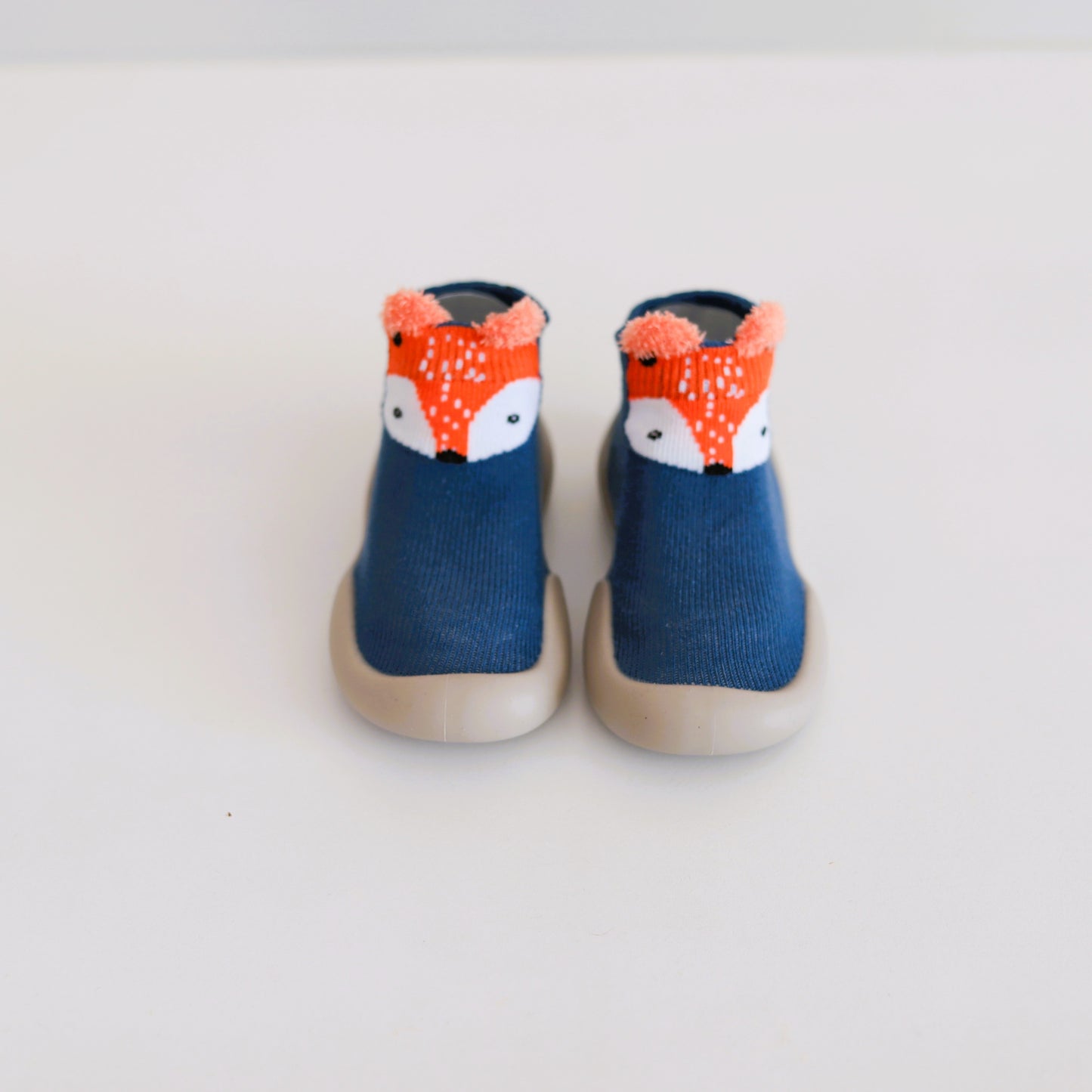 Scarpe calzino per bambini (volpe blu)