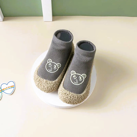 Scarpe a calza per bambini (grigio orso)